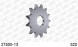27500-13 звезда передняя SUZUKI SV, YAMAHA WR, YAMAHA YZ (ведущая) стальная, 520, AFAM (JTF565.13)