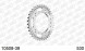 10508-39 звезда задняя HONDA CB 1100, HONDA CBF 1000 (ведомая) стальная, 530, AFAM (JTR302.39)