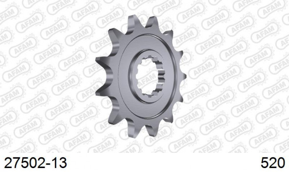 27502-13 звезда передняя KAWASAKI KLX, KX 450 (ведущая) стальная, 520, AFAM (JTF1565.13)