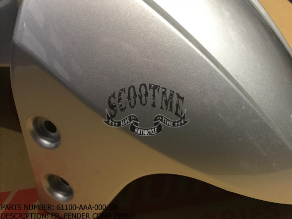 Крыло переднее SYM ORBIT 50 [ЦВЕТ: SILVER S880]