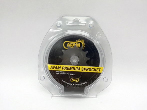 28200-13 звезда передняя SUZUKI RM, YAMAHA YZ (ведущая) стальная, 428, AFAM (JTF416.13)