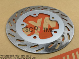 Диск тормозной передний SYM GTS 300i