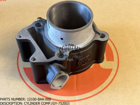 Цилиндр ДВС SYM WOLF (T2) 250 [ЦВЕТ: BLACK MATT GY-7520U]