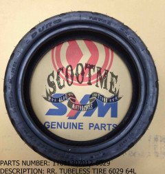 Передняя покрышка DURO 120/60-13 56J Nylon SYM JET 4 50