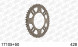 17105+50 звезда задняя KAWASAKI KX 100, SUZUKI RM 100 (ведомая) алюминиевая, самоочищающаяся, 428, AFAM (JTA462.50)