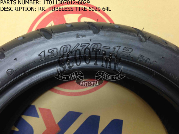 Задняя покрышка DURO 130/70-12 58J Nylon SYM JET 4 50