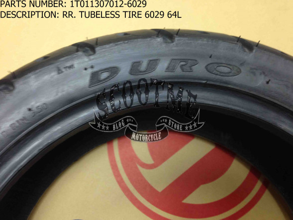 Задняя покрышка DURO 130/70-12 58J Nylon SYM JET 4 50