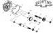 Подшипник шариковый радиальный CSB201AC3 SYM SYMPHONY 50SR