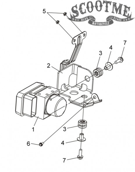 Блок управления ABS SYM MAXSYM 400 ABS