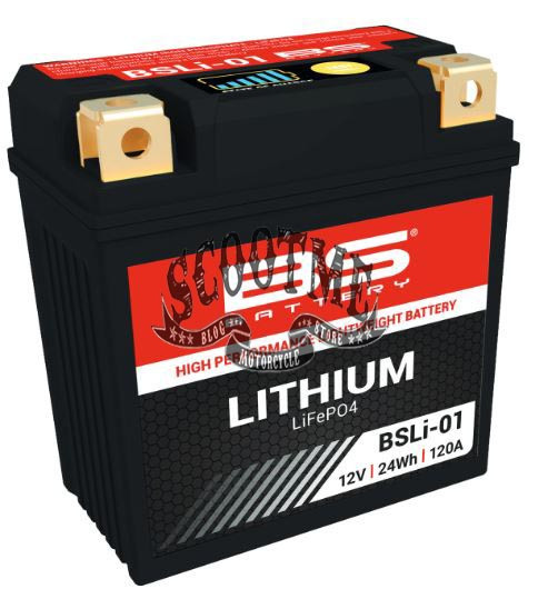Литий-ионный аккумулятор для мотоцикла BS-BATTERY BSLI-01