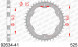 92634-41 звезда задняя BMW F 650 GS, F 800 GS (ведомая) стальная, 525, AFAM (JTR6.41)