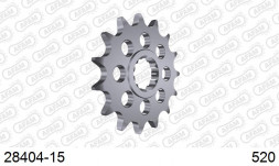 28404-15 звезда передняя KAWASAKI ZX, SUZUKI GSX, TRIUMPH 675 (ведущая) стальная, 520, AFAM (JTF1516.15 wrong)