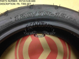 Передняя покрышка DURO 120/70-12 56J Nylon SYM ORBIT 50