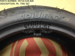 Передняя покрышка DURO 120/70-12 56J Nylon SYM ORBIT 50