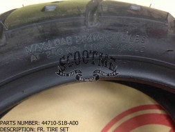 Передняя покрышка DURO 120/70-12 56J Nylon SYM ORBIT 50