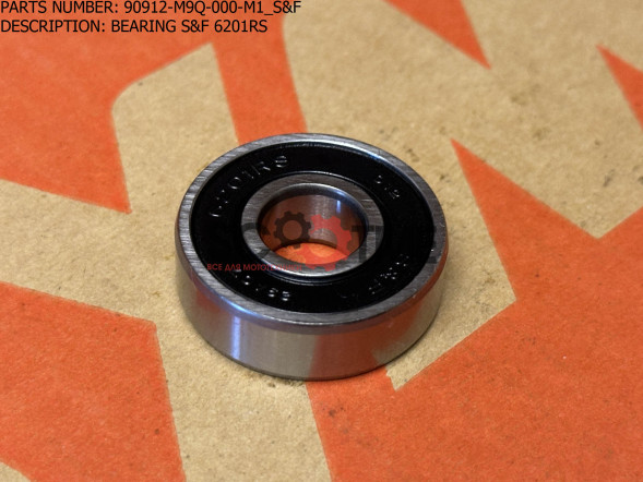 Подшипник ступицы радиальный передний SYM JET 4R 50 NAKED [S&amp;F 6201RS]