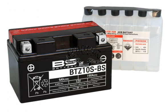 Аккумулятор BS-BATTERY BTZ10S-BS (YTZ10S)