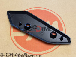 Накладка стекла правая SYM MAXSYM TL 500i [BK-001U]