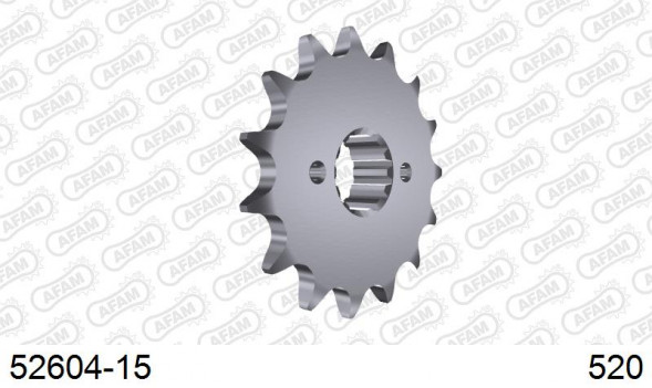 52604-15 звезда передняя DUCATI Monster, Supersport (ведущая) стальная, 520, AFAM (JTF736.15)