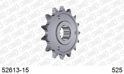 52613-15 звезда передняя DUCATI Monster, Supersport, Multistrada (ведущая) стальная, 525, AFAM (JTF741.15)