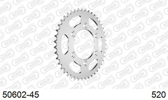 50602-45 звезда задняя DUCATI 900 Supersportt, Monster, SP3 Superbike (ведомая) стальная, 520, AFAM (JTR735.45)