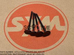 MCN - Комплект клапанов впуск/выпуск SYM GTS 250/300/JOYMAX/CITYCOM/CRUISYM