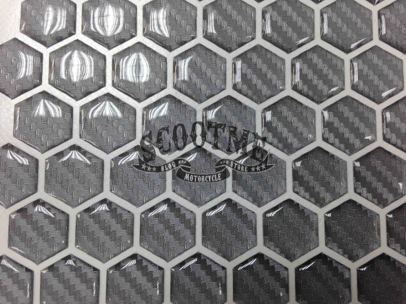 Защитные соты Z-TECH (Серый карбон)