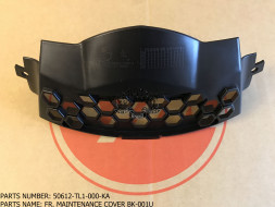 Решётка передняя радиатора SYM MAXSYM TL 500i [ЦВЕТ: BLACK BK-001U]
