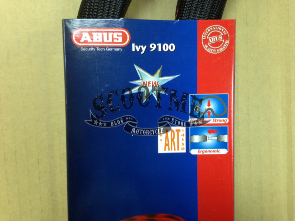 Цепь с замком ABUS Steel-O-Chain Ivy 9100