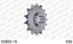 52900-15 звезда передняя DUCATI 1200 Multistrada (ведущая) стальная, 530, AFAM