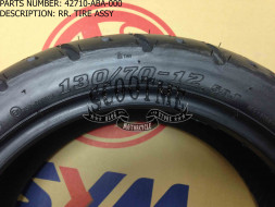 Задняя покрышка SYM ORBIT 50 (DURO 130/70-12 58J Nylon)
