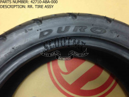 Задняя покрышка SYM ORBIT 50 (DURO 130/70-12 58J Nylon)