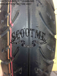 Задняя покрышка SYM ORBIT 50 (DURO 130/70-12 58J Nylon)
