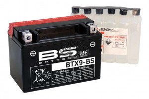 Аккумулятор BS-BATTERY BTX9-BS (YTX9-BS)