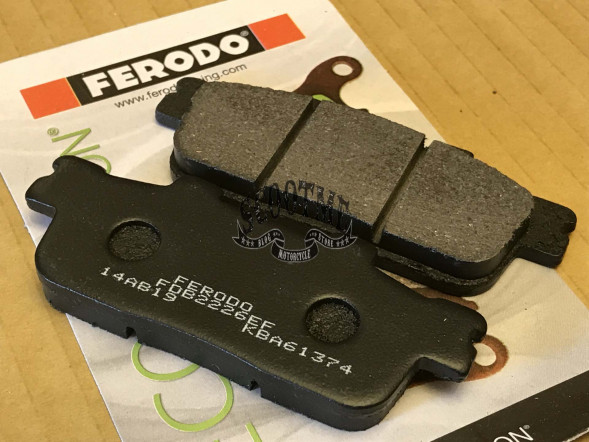 Тормозные колодки дисковые FERODO MOTO FDB2226EF