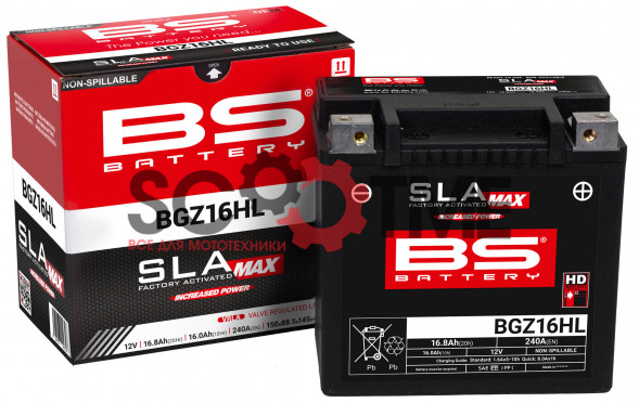 Аккумулятор BS-BATTERY BGZ16HL (YTX14HL)