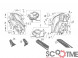 Коврик пола SYM MAXSYM TL 500i [Правый, часть B, цвет: BK-001U]