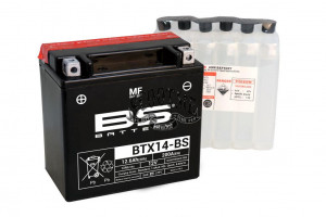 Аккумулятор BTX14-BS (YTX14-BS)