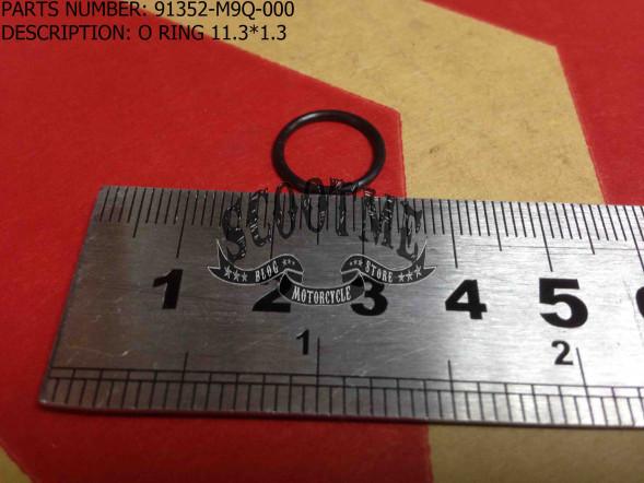 Кольцо уплотнительное эксцентрика заднего тормоза 11.3×1.3 SYM ORBIT 50