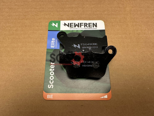 Тормозные колодки дисковые мото NEWFREN FD0490BE SCOOTER ELITE ORGANIC (FDB2292)