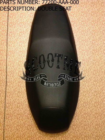 Сидение мото двойное в сборе SYM ORBIT 50