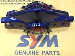 Облицовка руля передняя SYM ORBIT 50 [ЦВЕТ: BLUE BU-289]