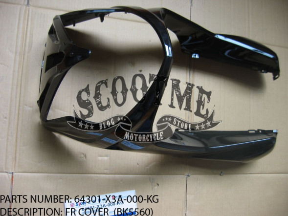 Облицовка передняя SYM SYMPHONY 50SR [BLACK BK5560]