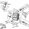 Прокладка впускного коллектора с уплотнительным кольцом SYM ORBIT 50