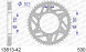 13813-42 звезда задняя SUZUKI GSX 1000, YAMAHA YZF 1000 (ведомая) алюминиевая, 530, AFAM (JTA479.42)