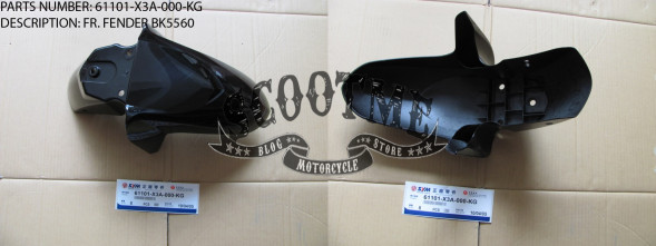 Крыло переднее SYM SYMPHONY 50SR [BLACK BK-5560]