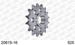 20615-16 звезда передняя HONDA CBR 1000, VTR 1000 (ведущая) стальная, 525, AFAM
