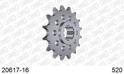 20617-16 звезда передняя HONDA CTX 700, NC 700, 750 (ведущая) стальная, 520, AFAM (JTF1373.16)