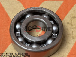 Подшипник шариковый радиальный SYM GTS 300i EVO [TPI 6302]