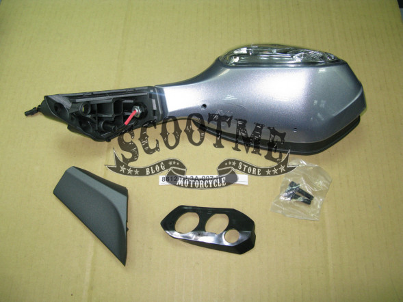 Зеркало заднего обзора левое SYM JOYMAX 300i [GRAY]